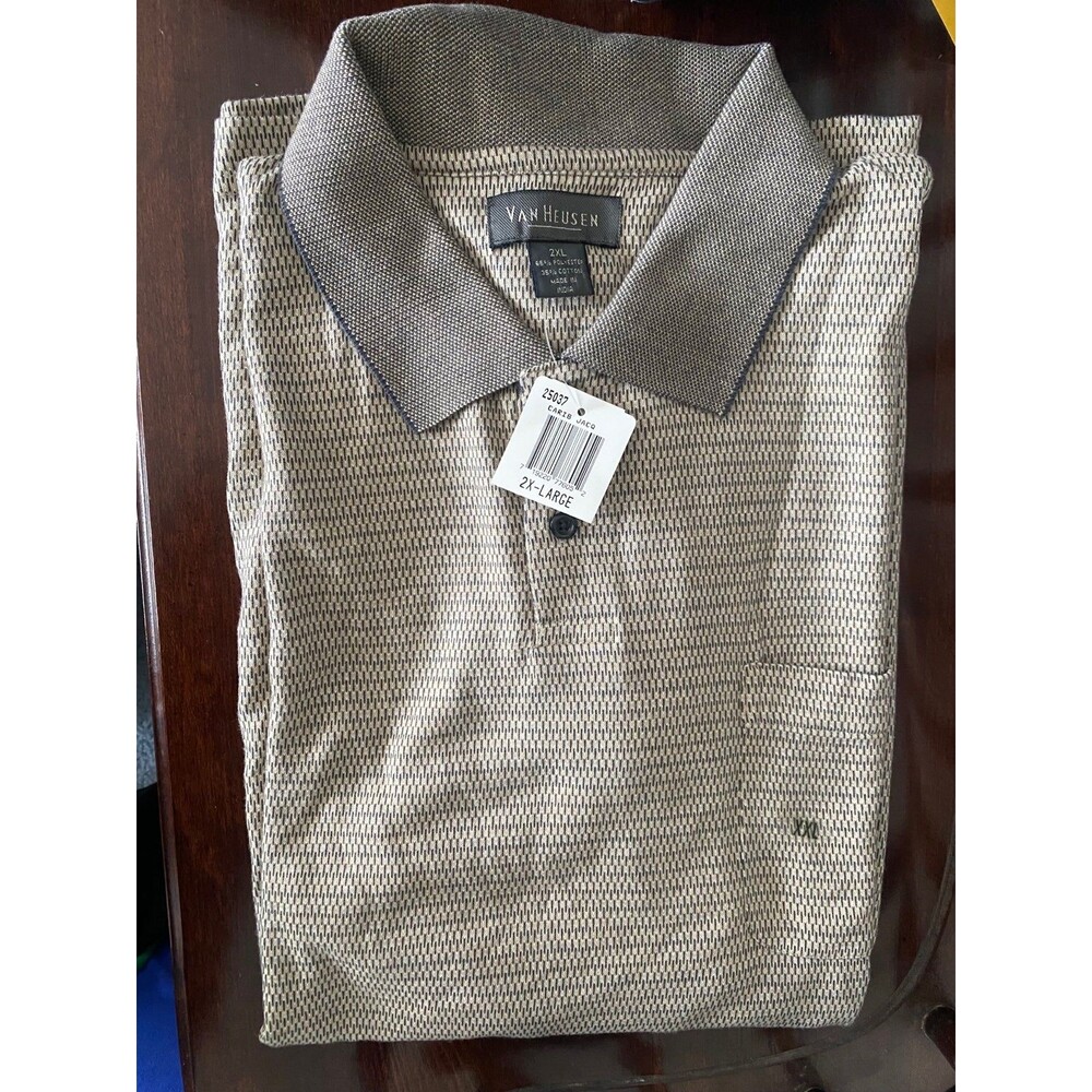 Men’s Collared Shirt Van Heusen 2XL NWT